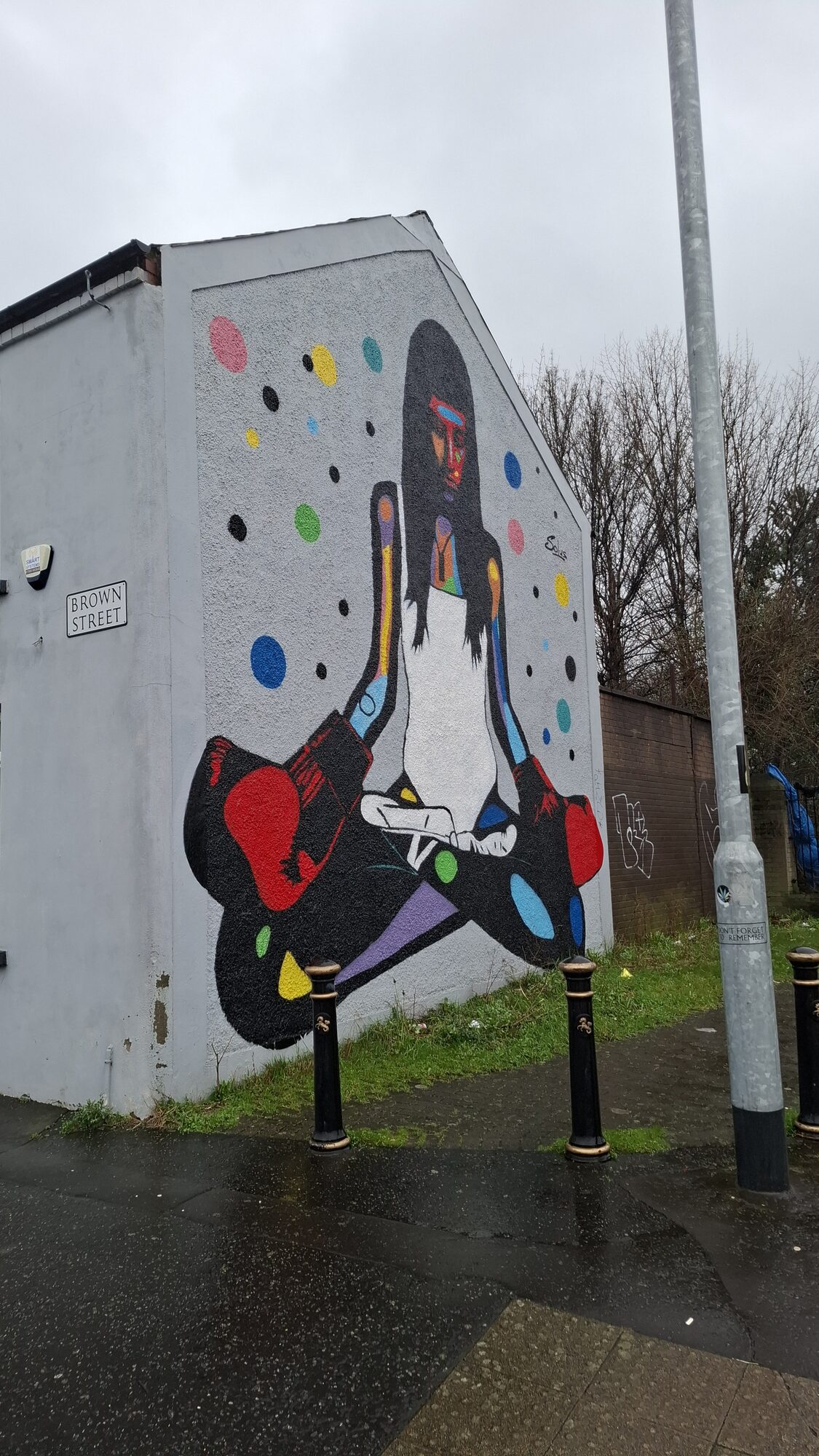 Mural on Brown Street