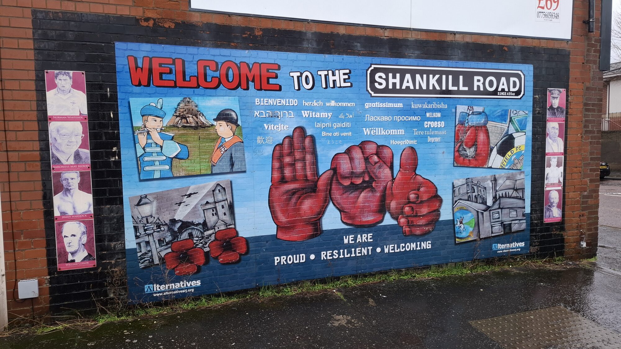 Shankill Road mural