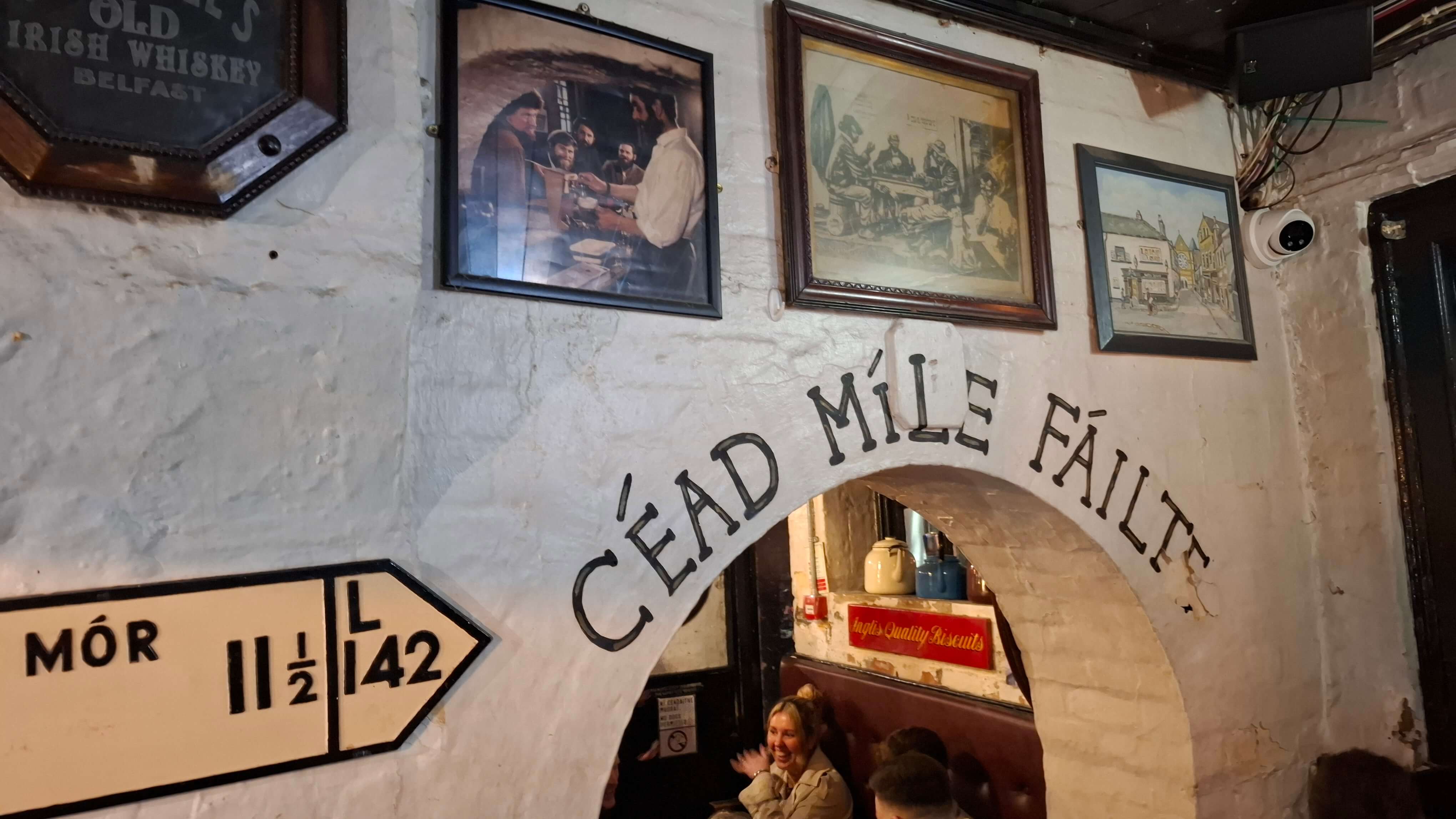A pint at The Duke of York