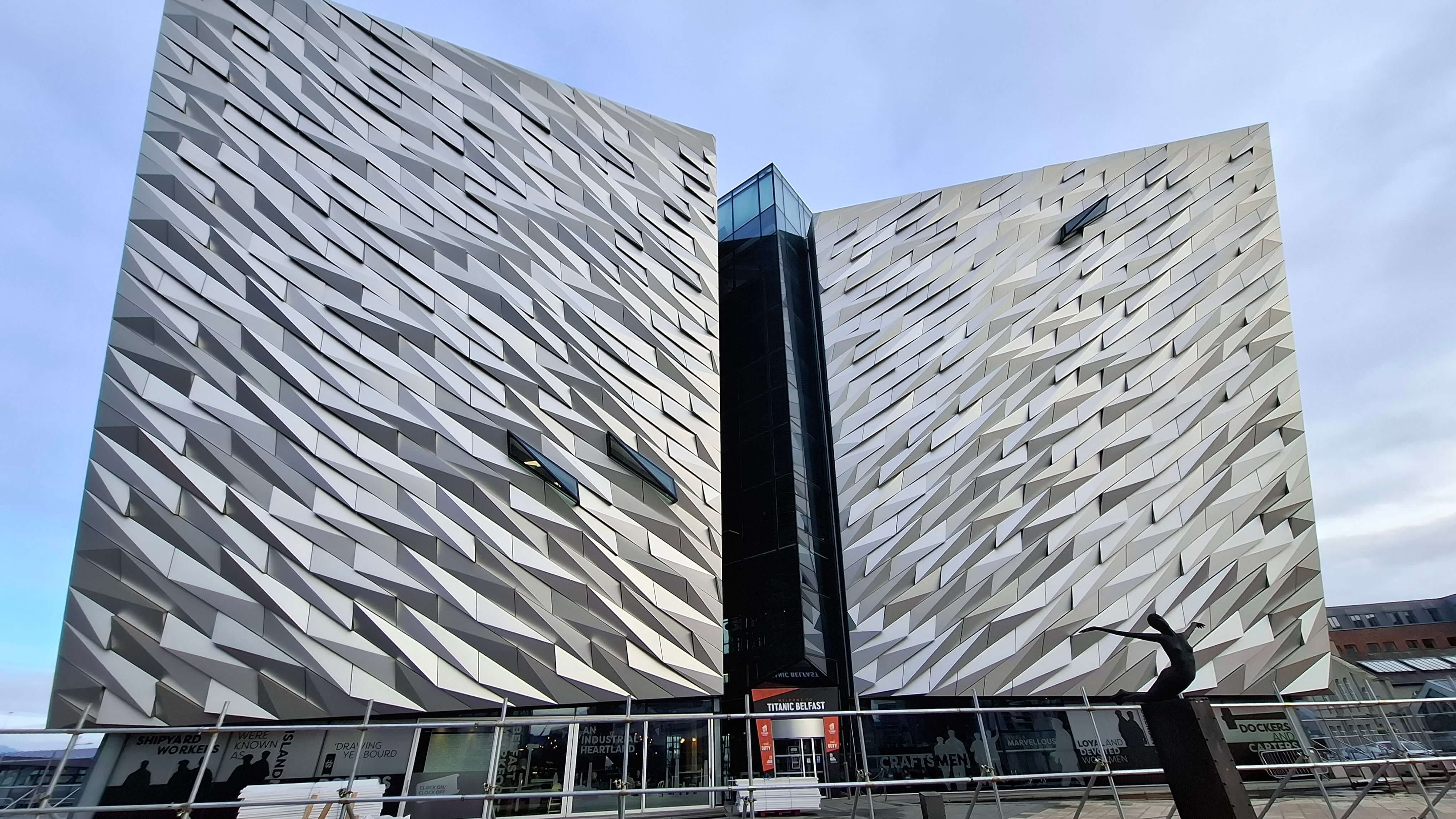 Wrapping up at the Titanic Museum