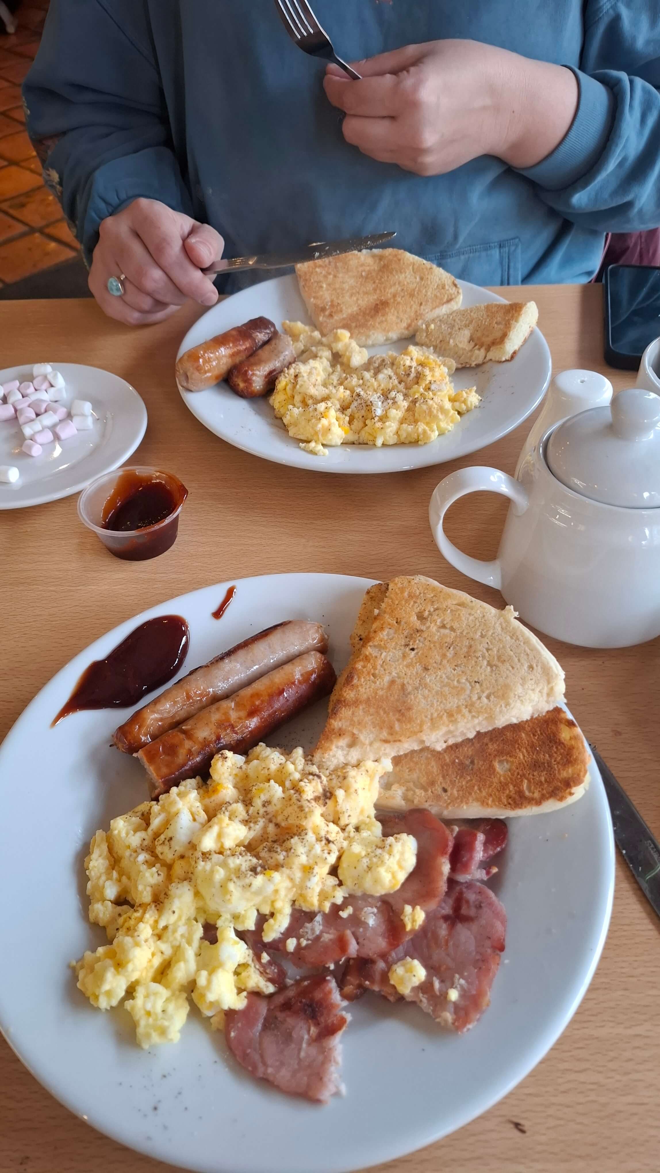 Breakfast to revive us