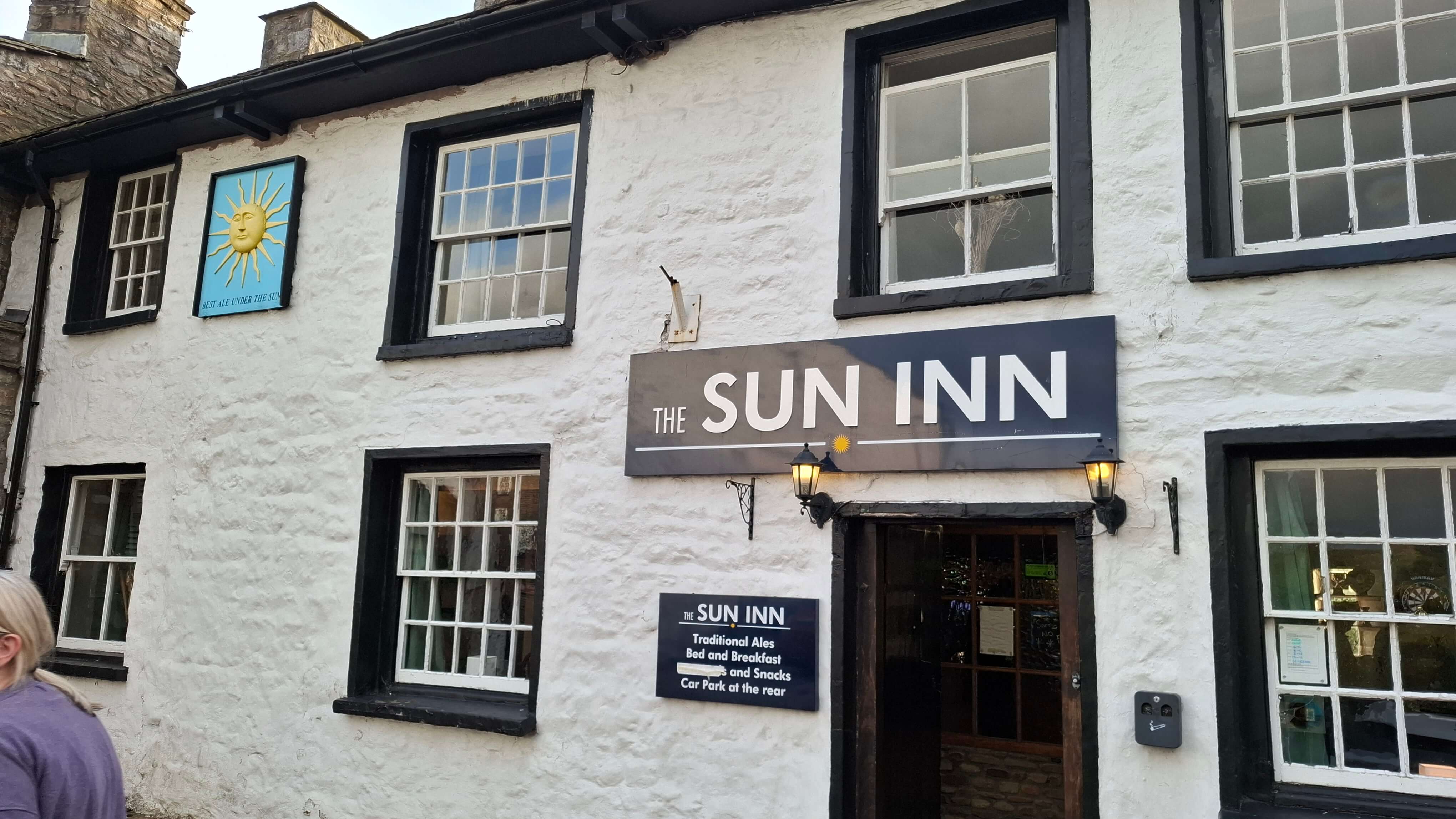 Real ale at The George and Dragon