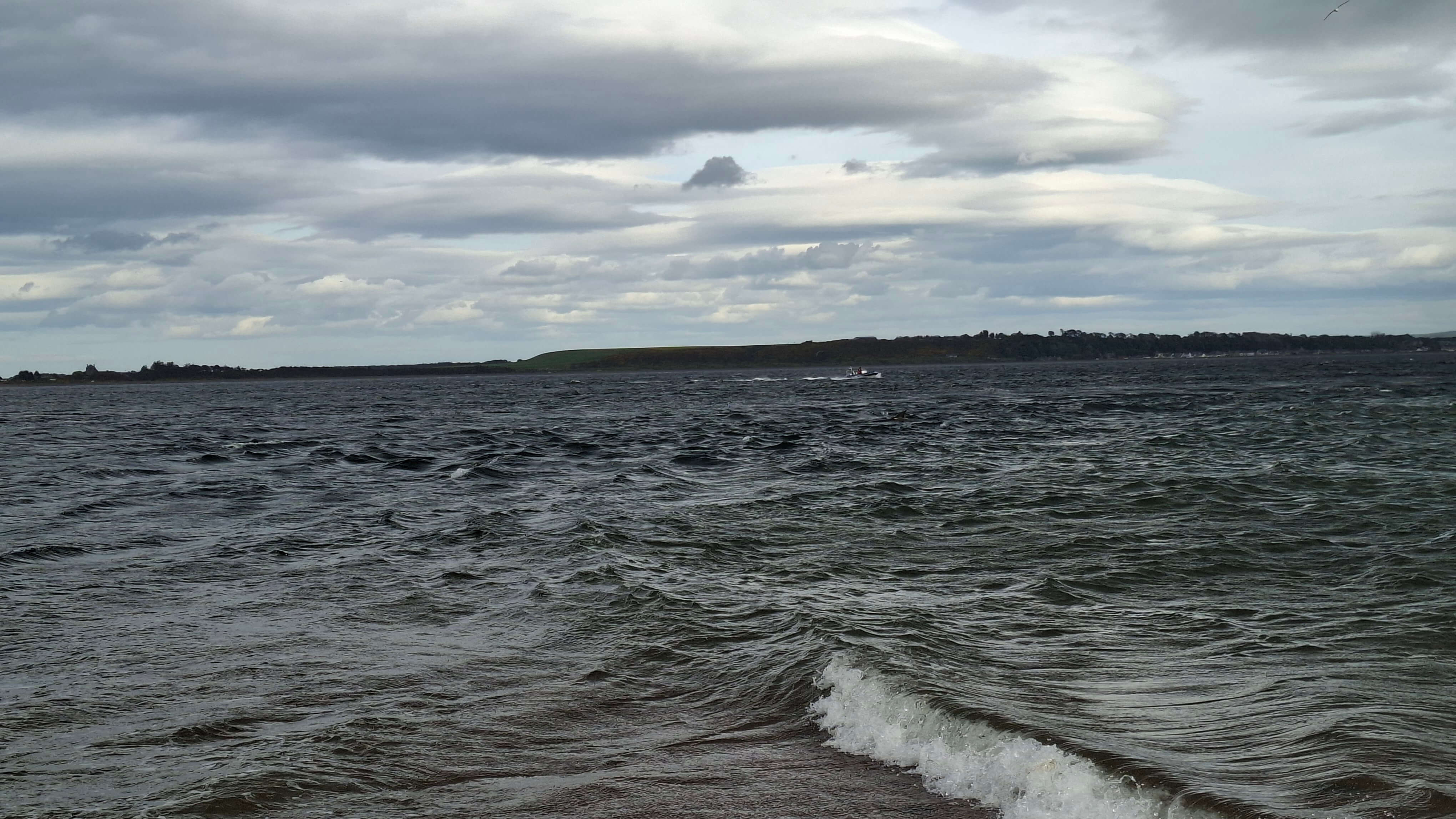 Looking out across the Moray Firth
