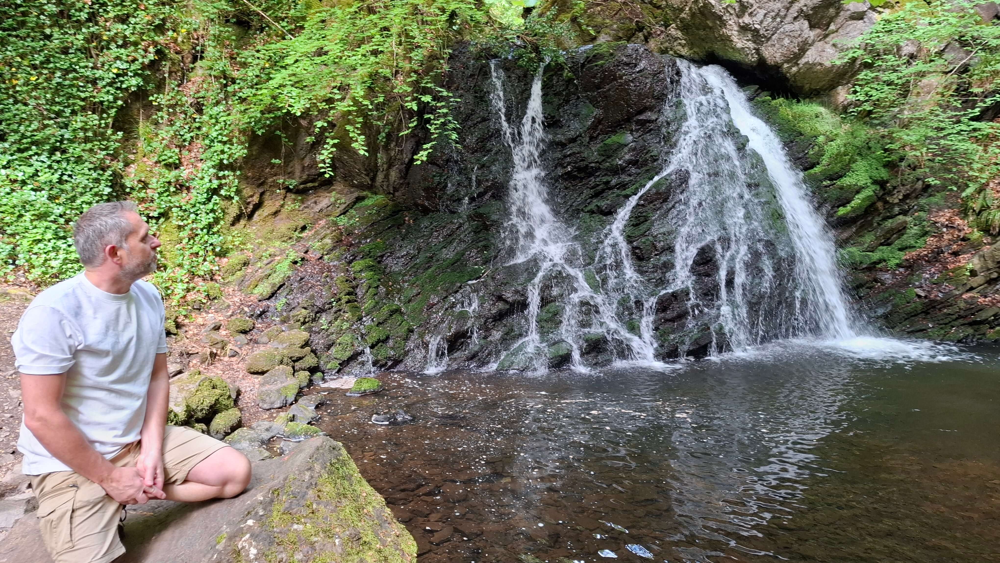 Fairy Glen&rsquo;s flowing water