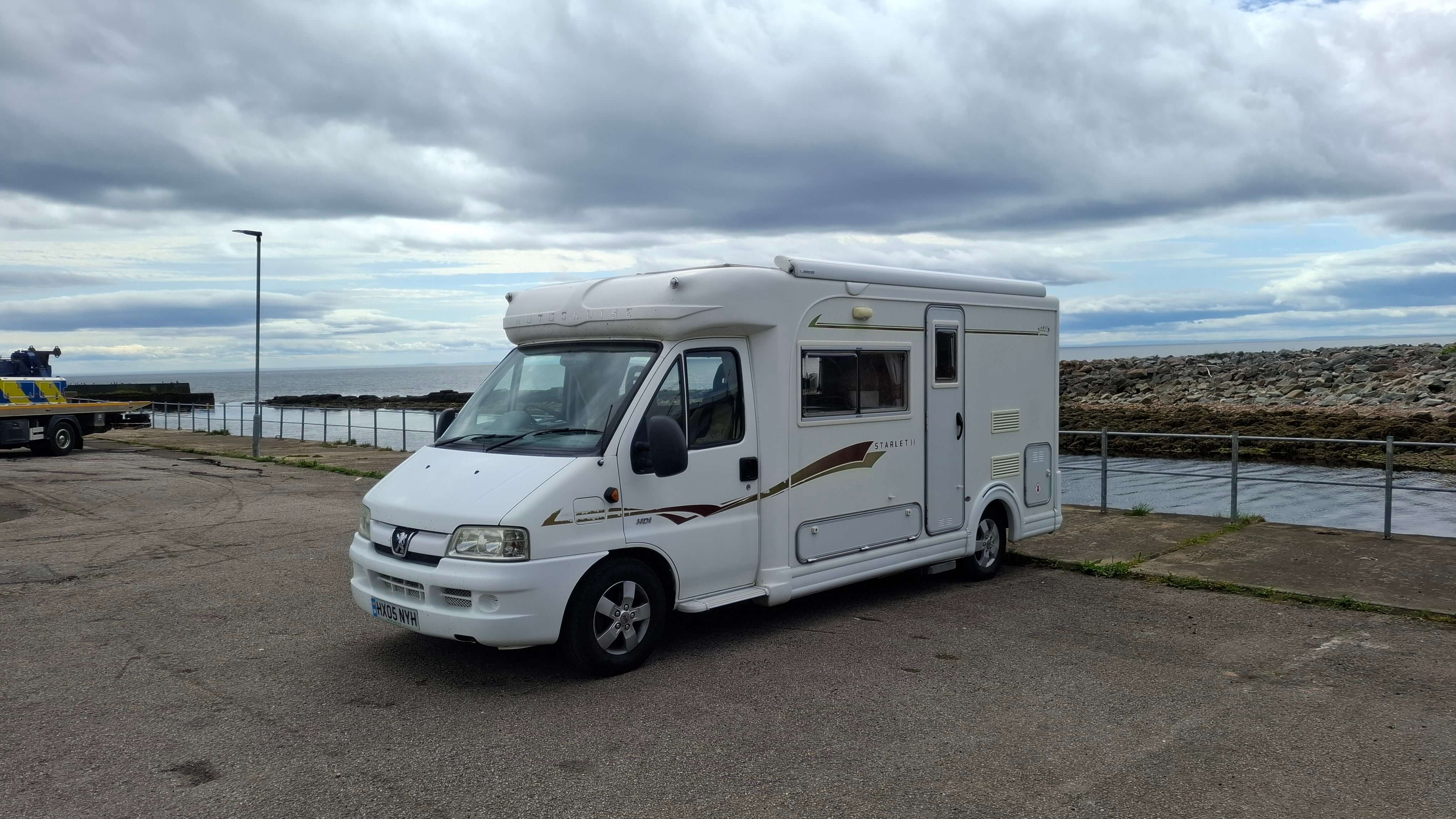 Beside the river in Helmsdale
