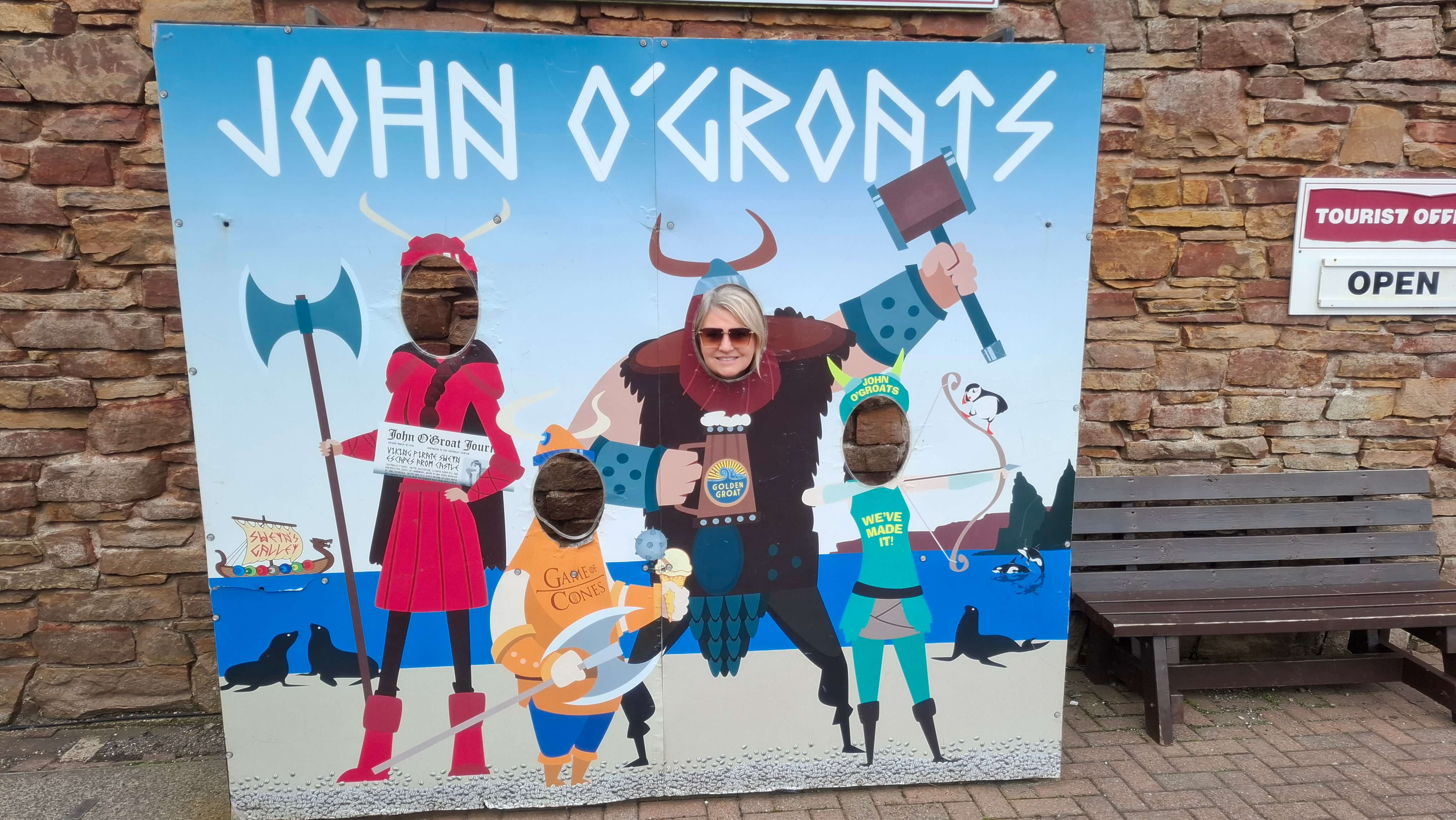 The famous John O&rsquo;Groats signpost