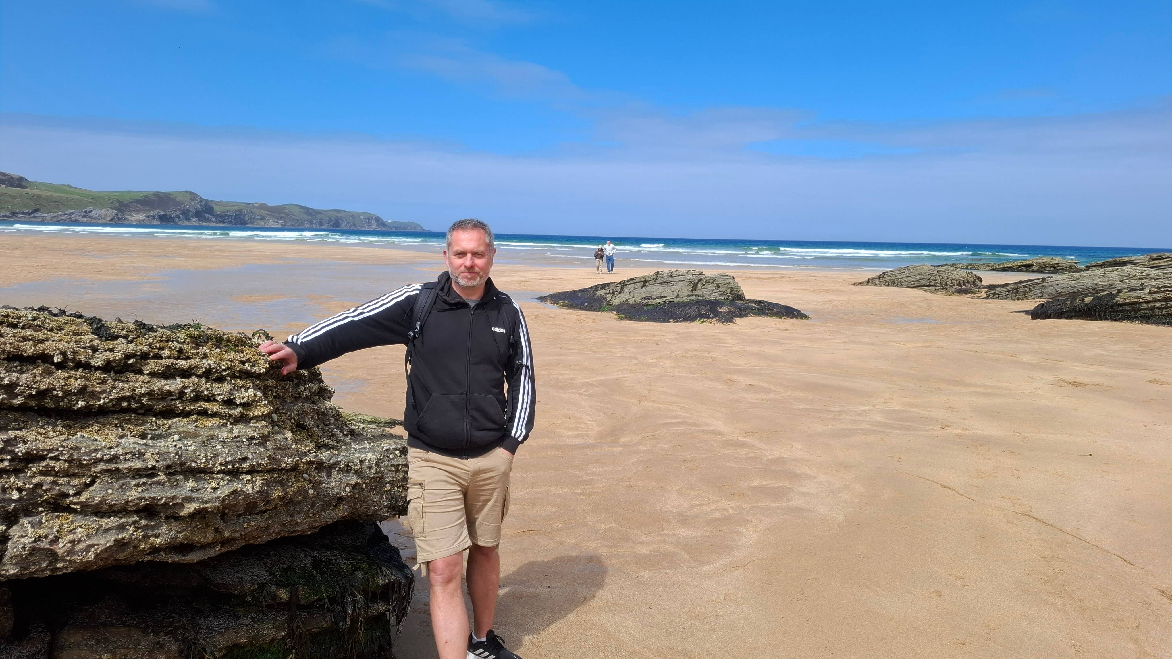 Crystal-clear water at Strathy