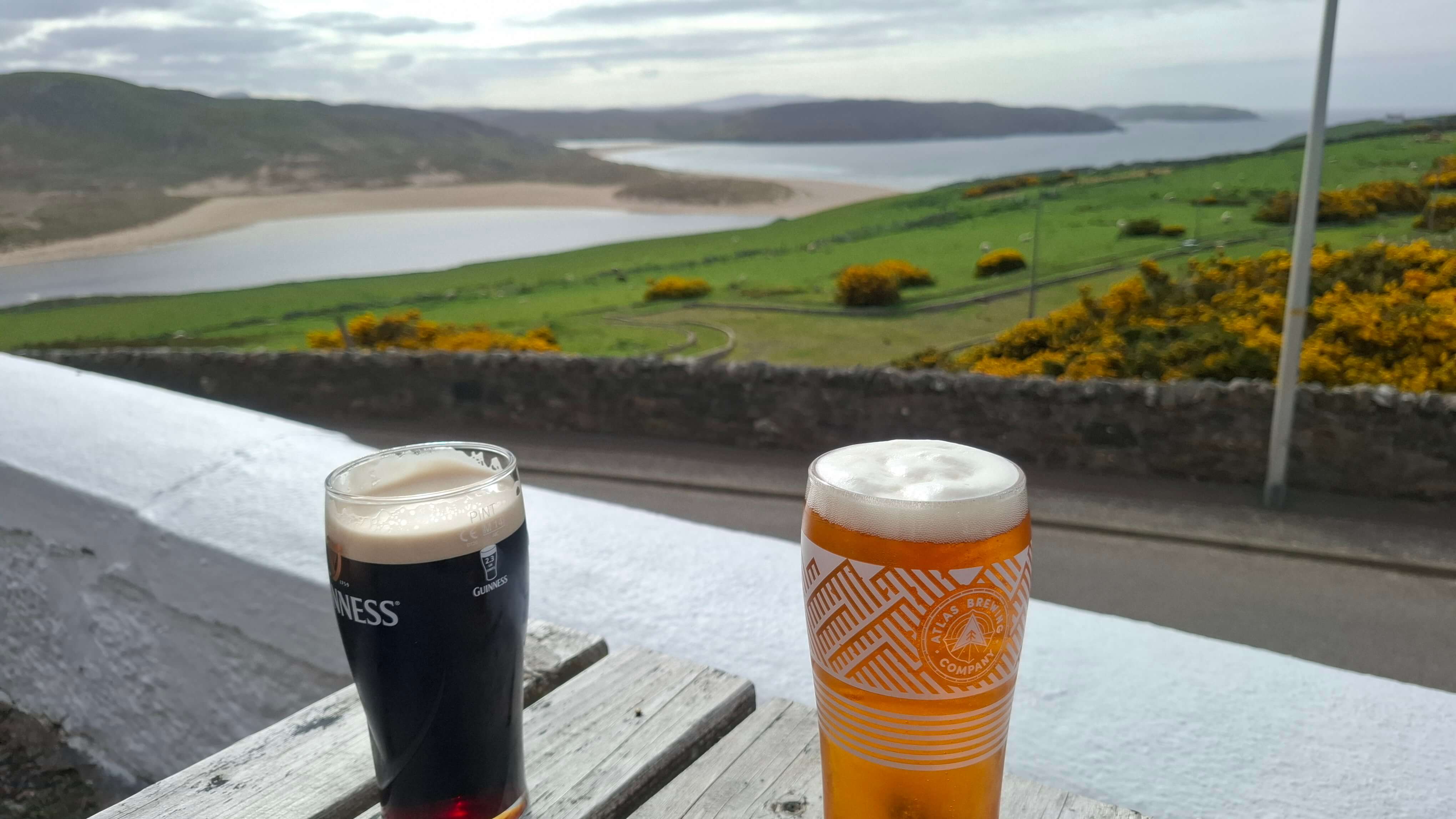 The Bettyhill Hotel beer garden