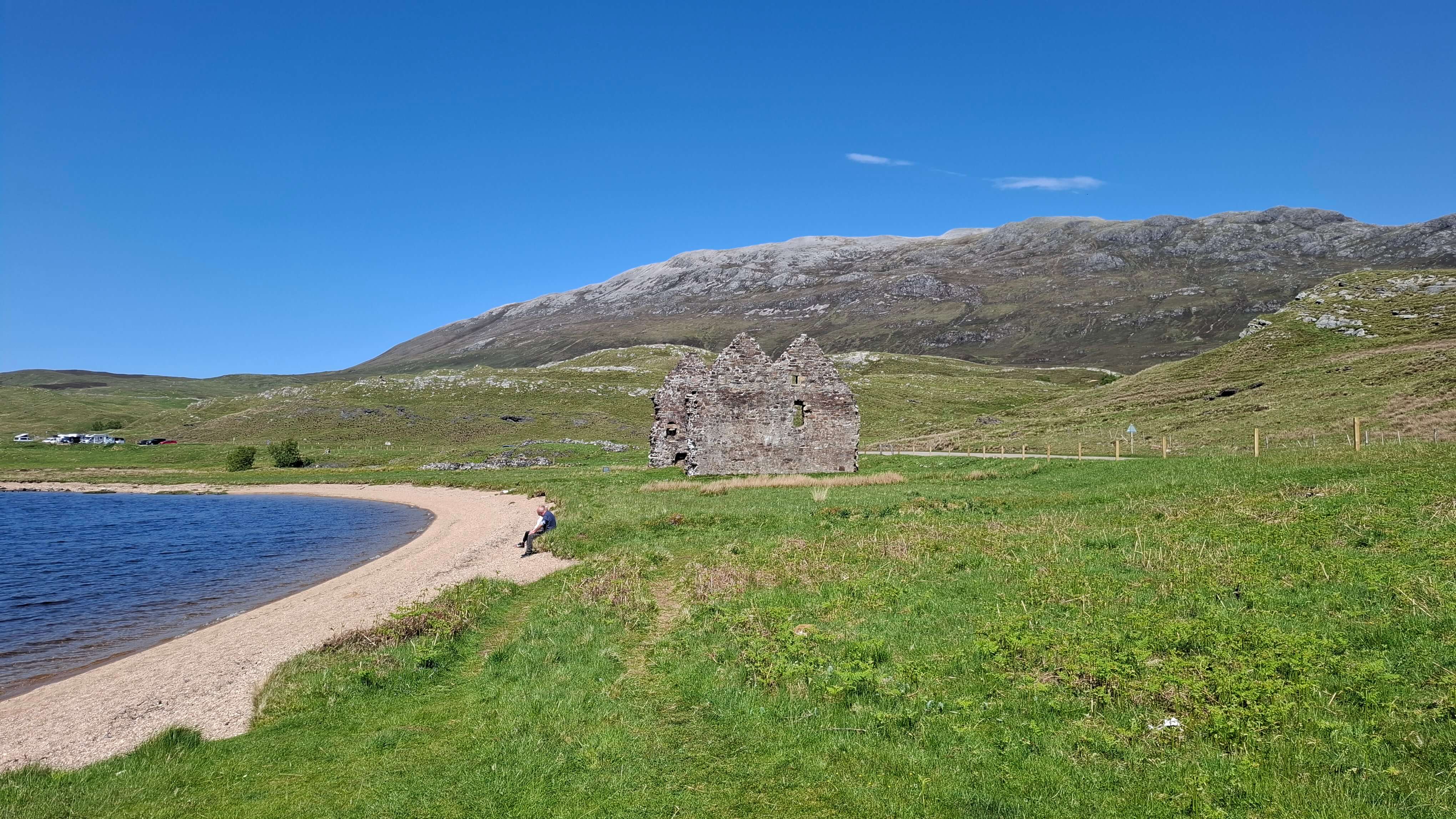 Leaving Loch Assynt