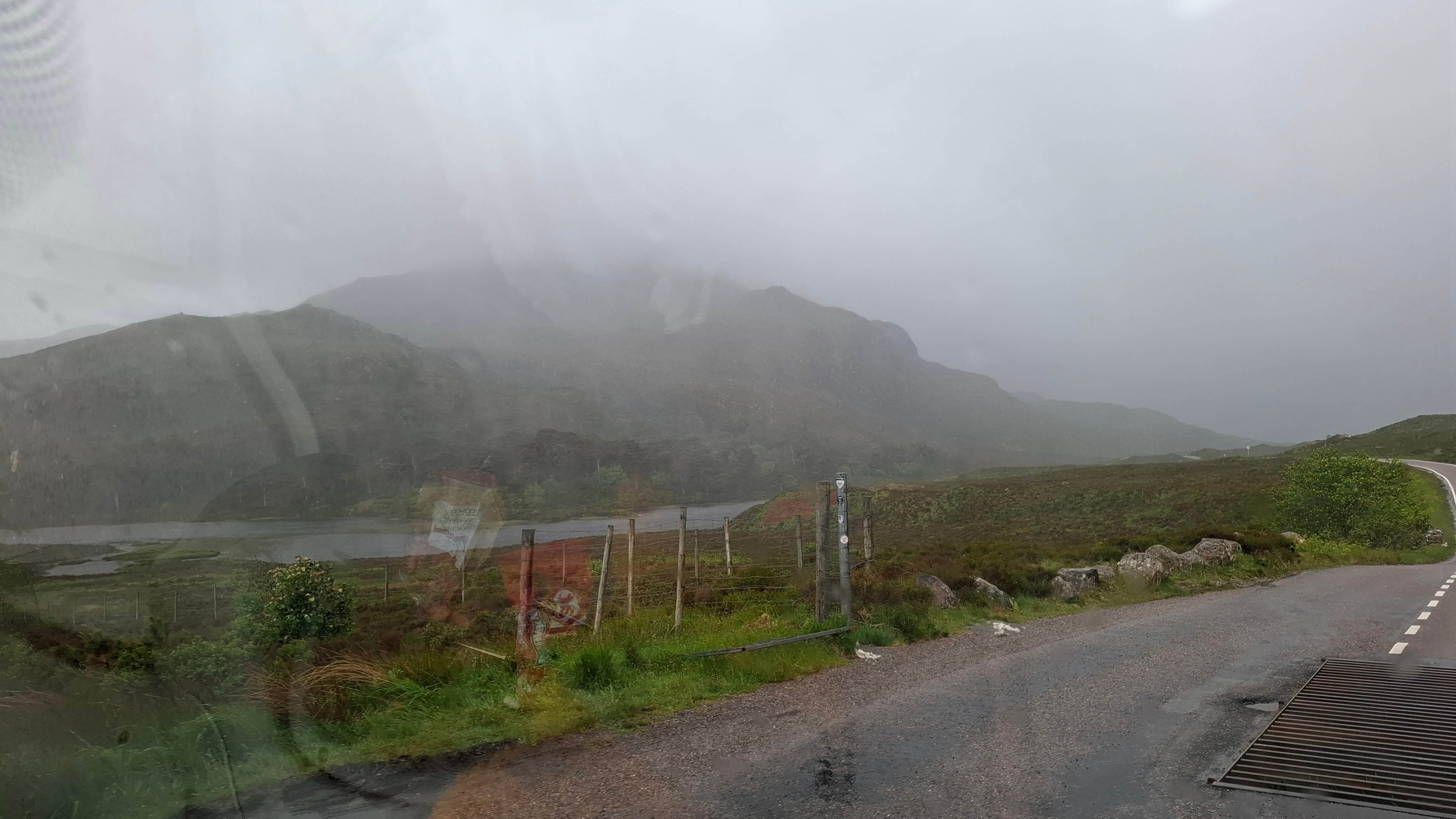 The weather turning properly wild