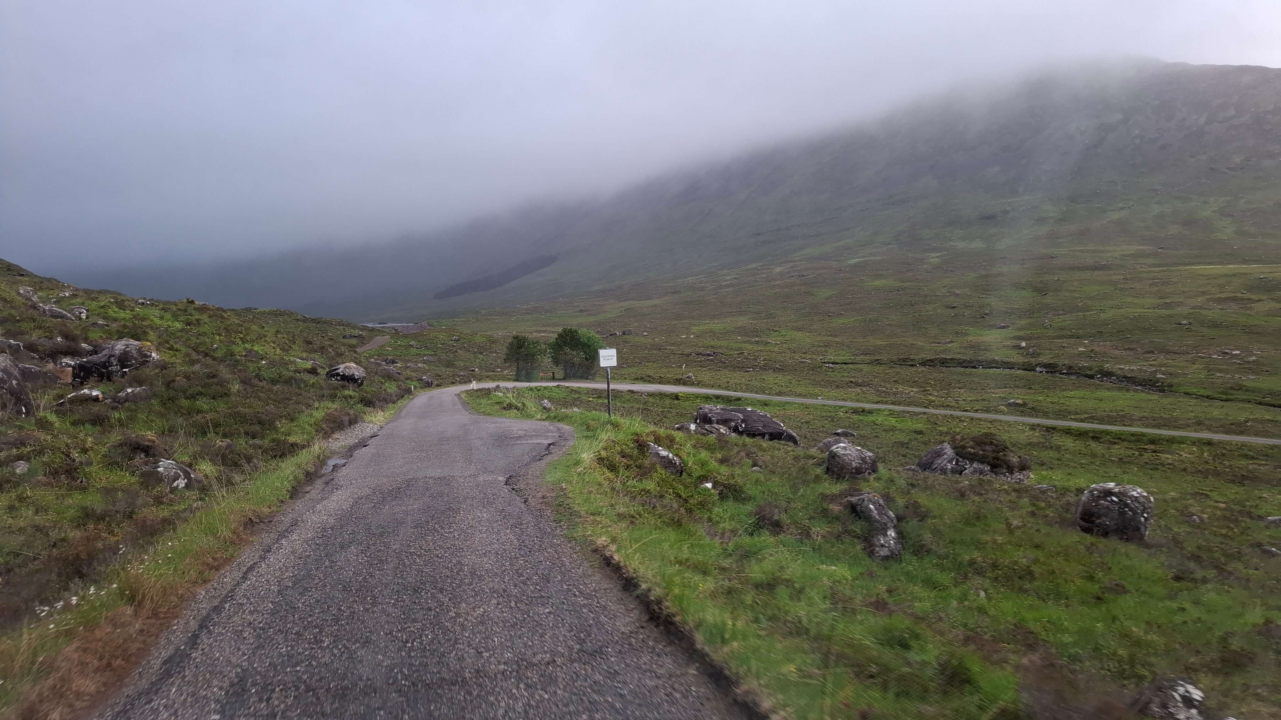 Safely down from the pass