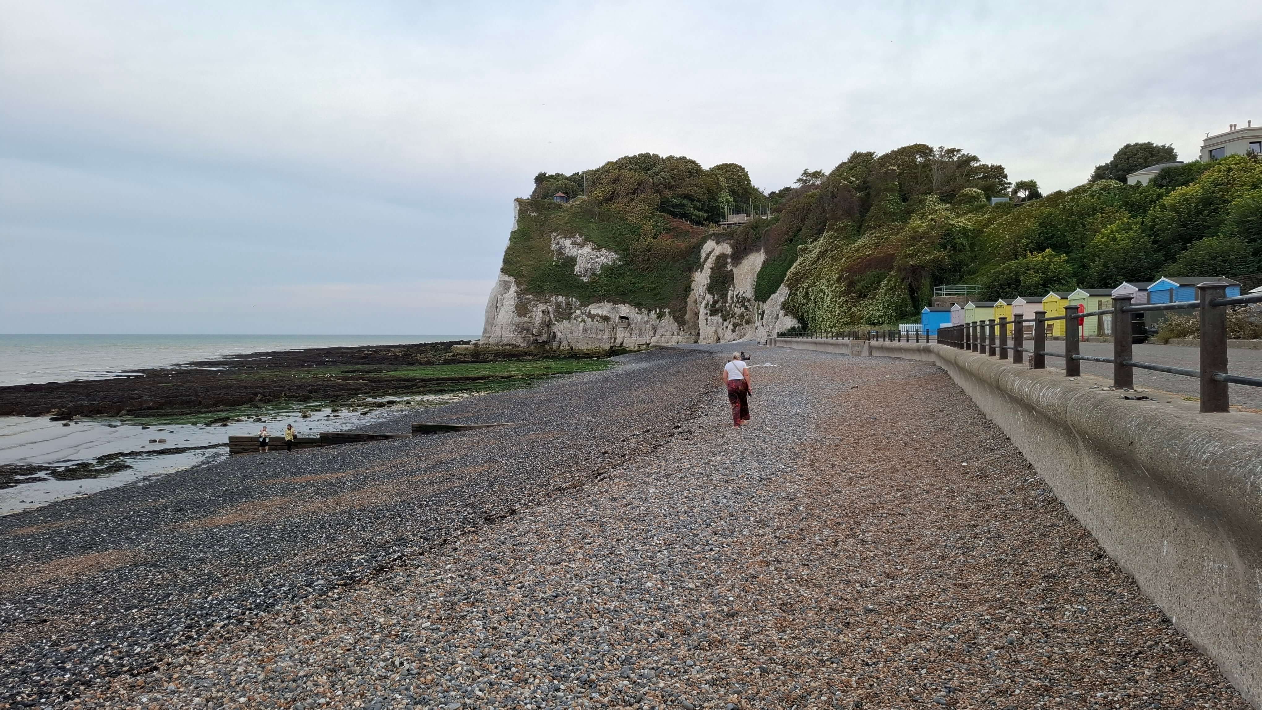 Evening walk along the beach