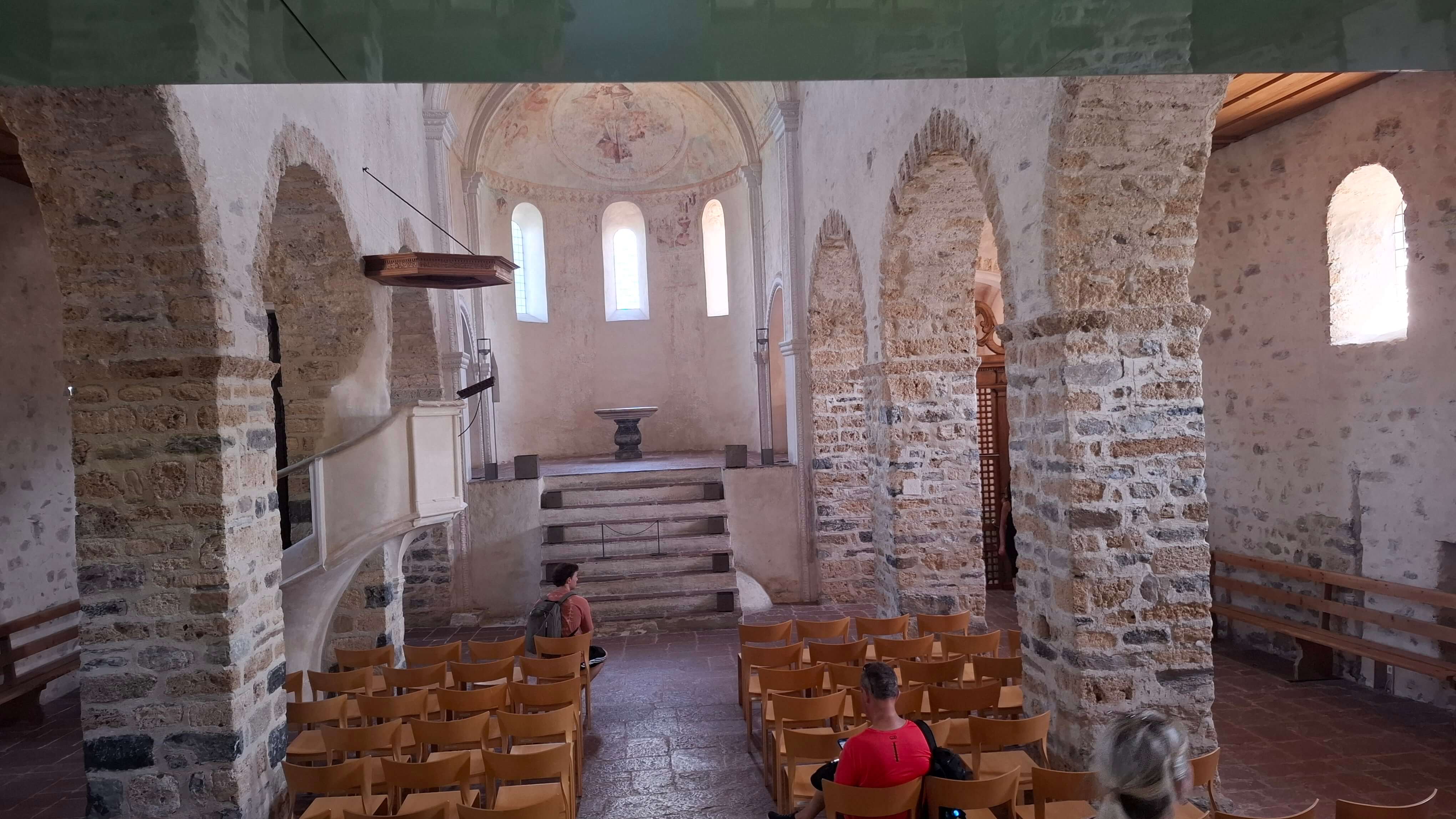 18th century church view
