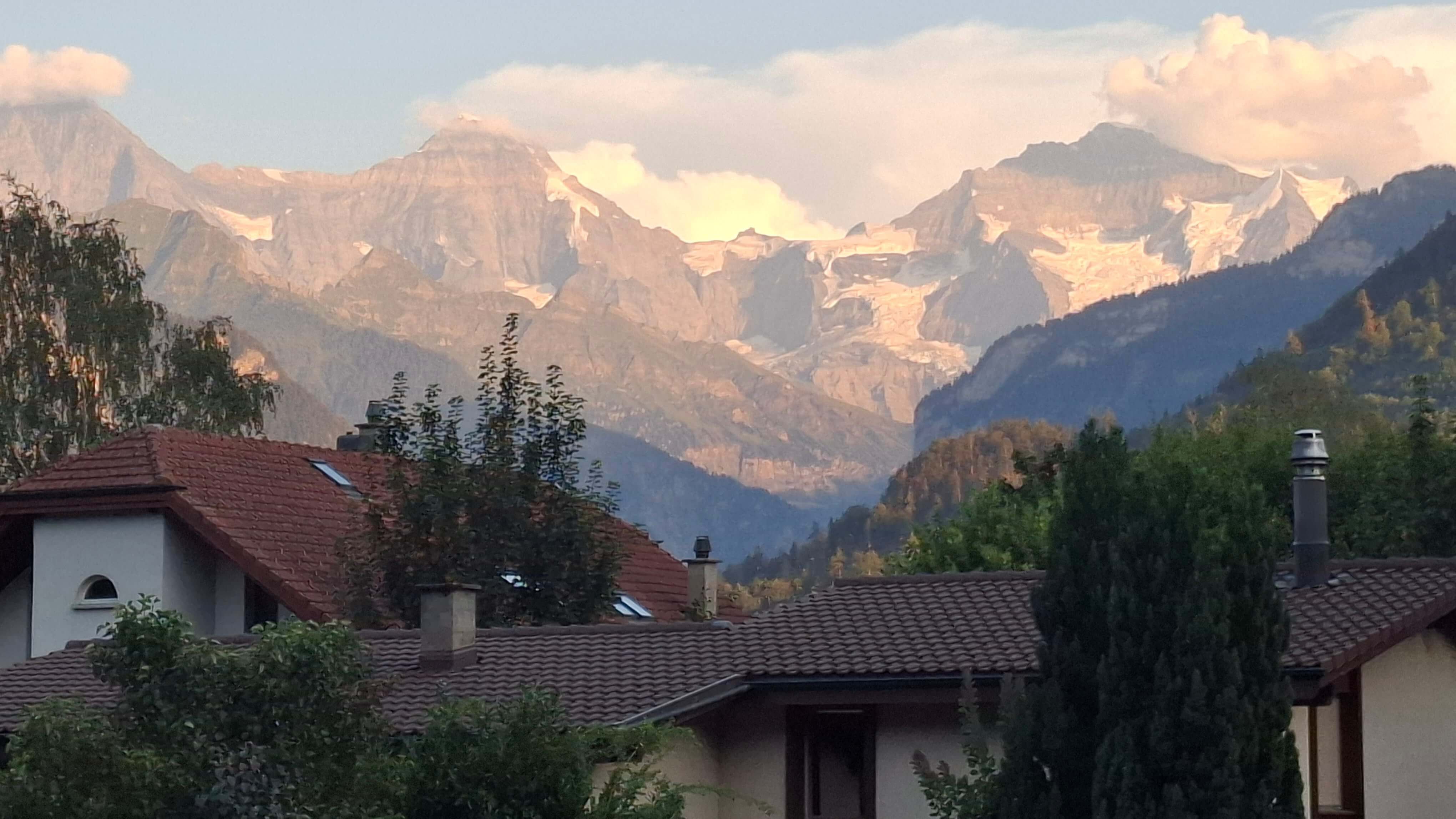 Night lights in Interlaken