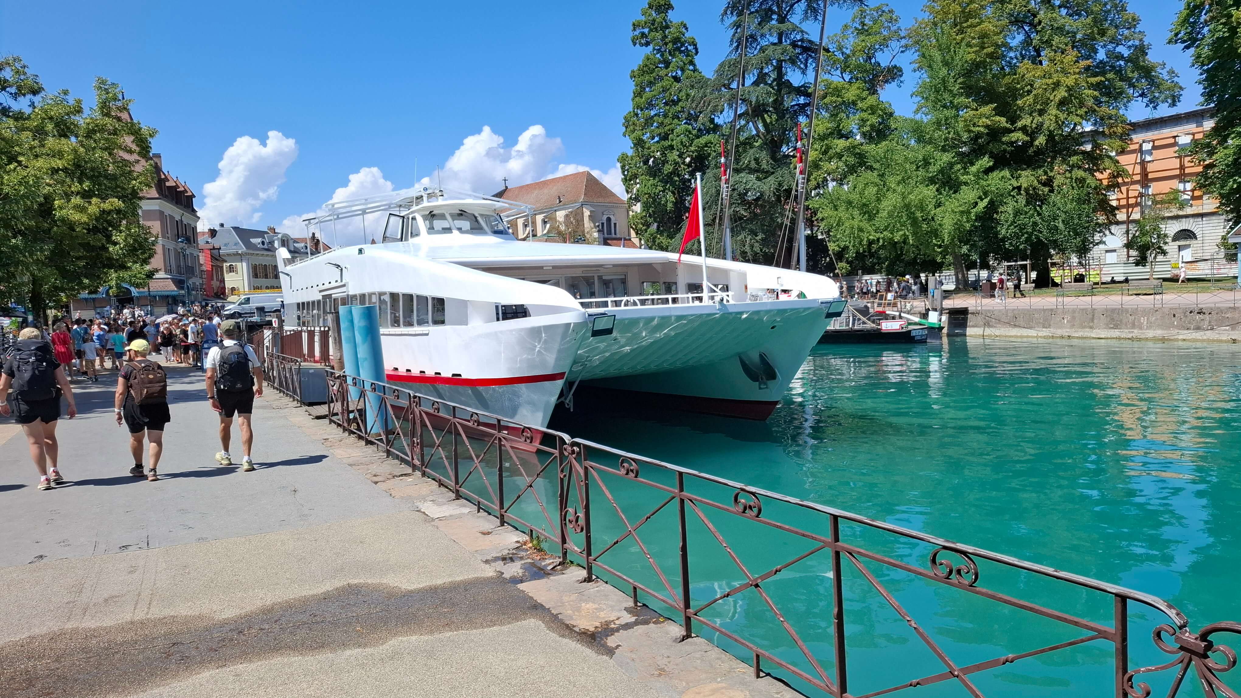 The famous Annecy canal