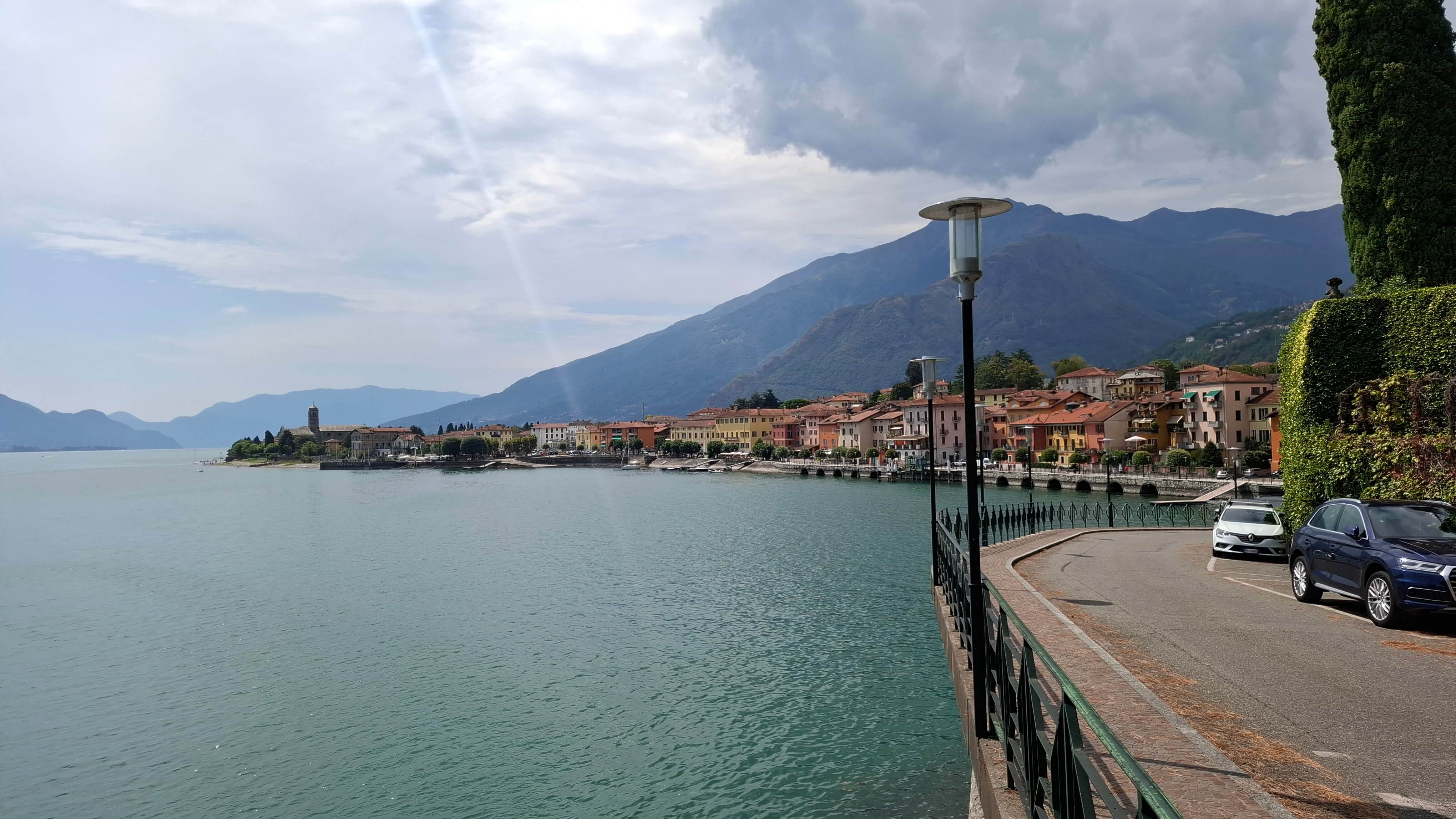 Hired mountain bike in Domaso
