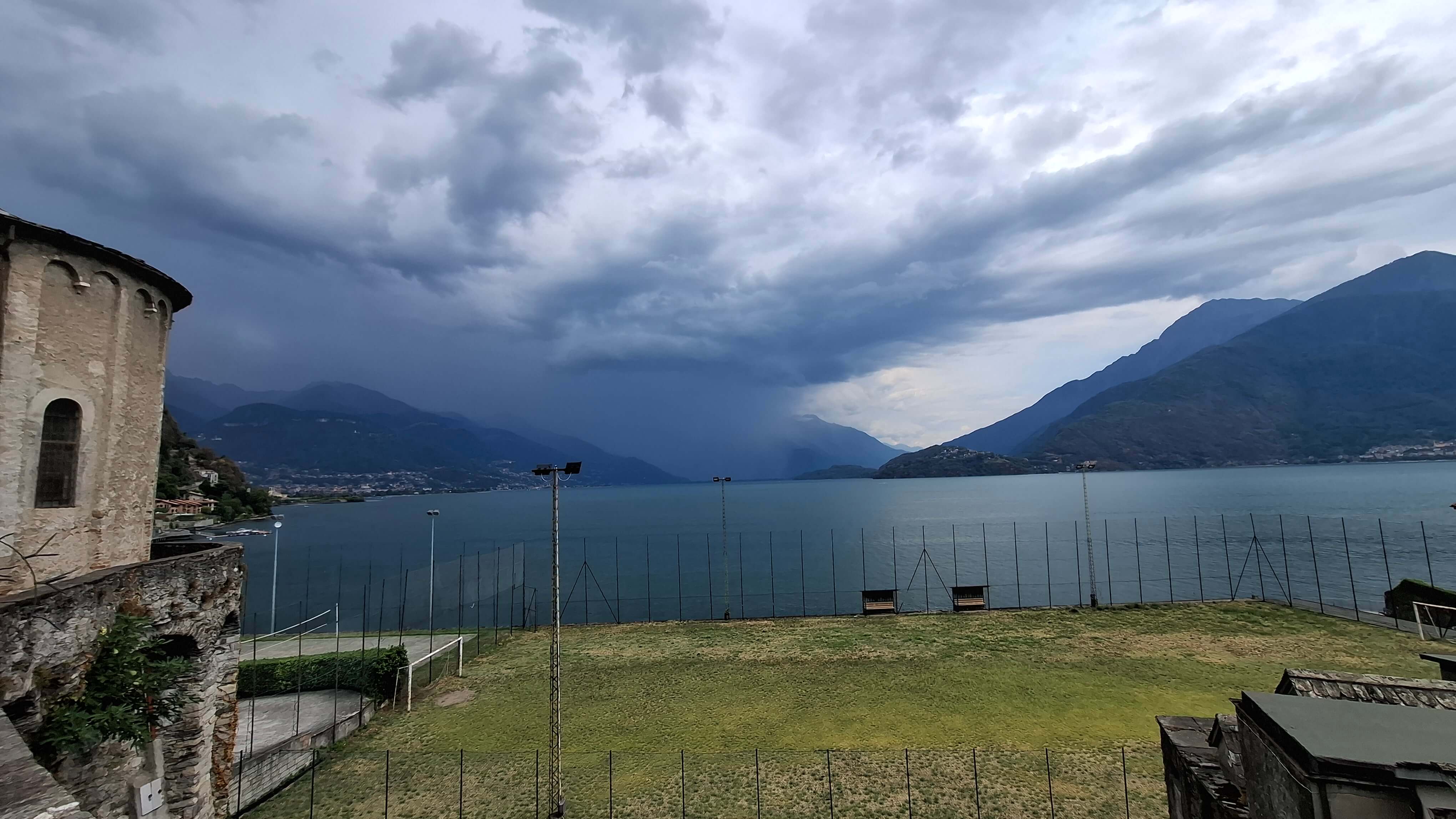 Lake views during cycle ride