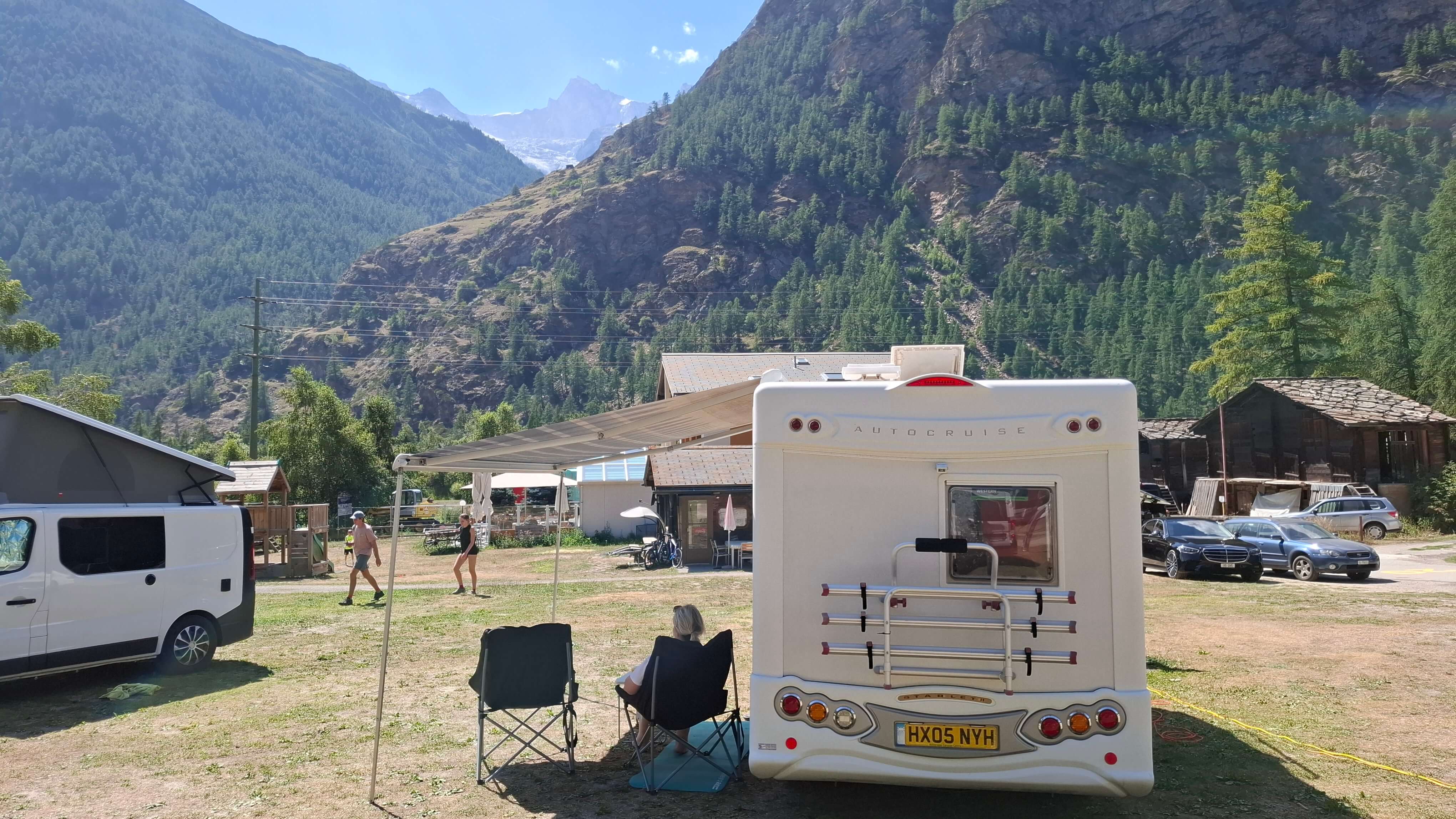 Arriving at Camping Attermenzen