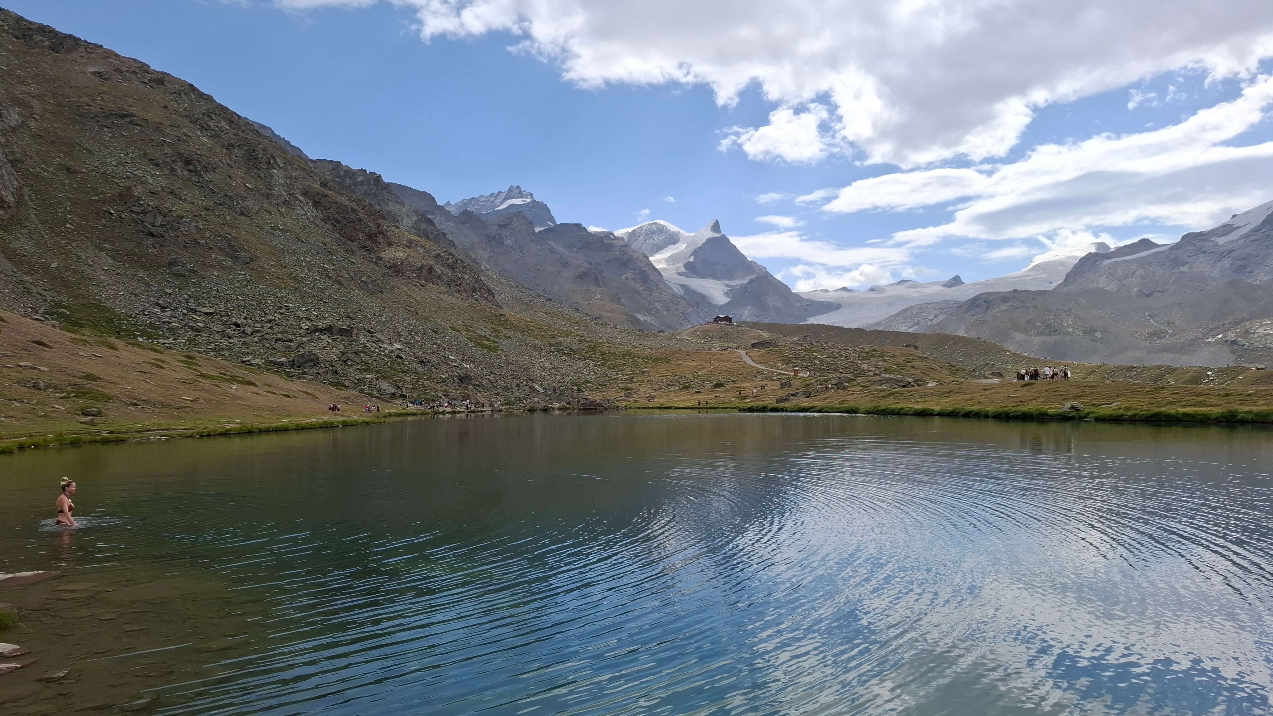 Alpine landscape scenery