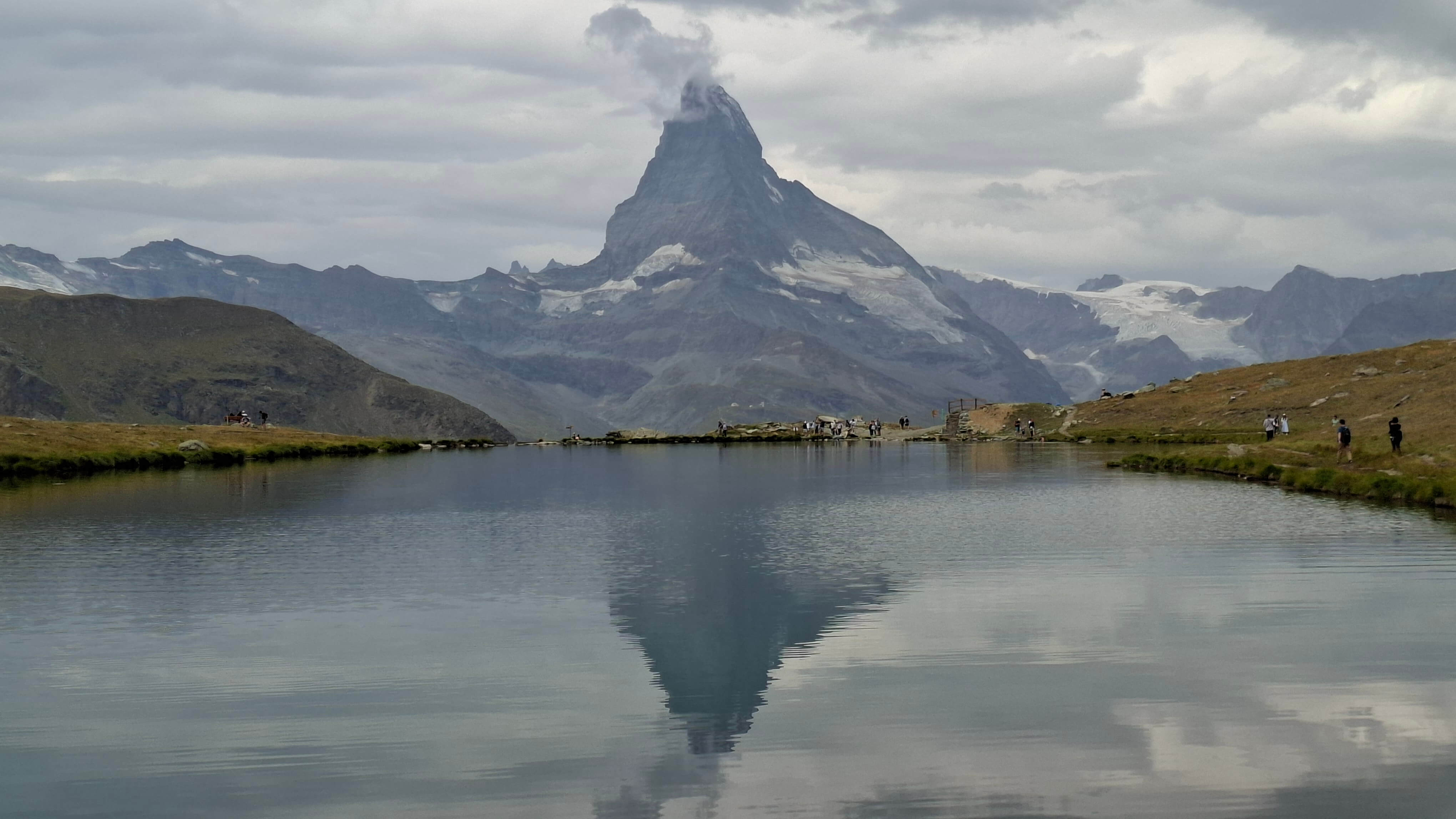 First lake reflection views