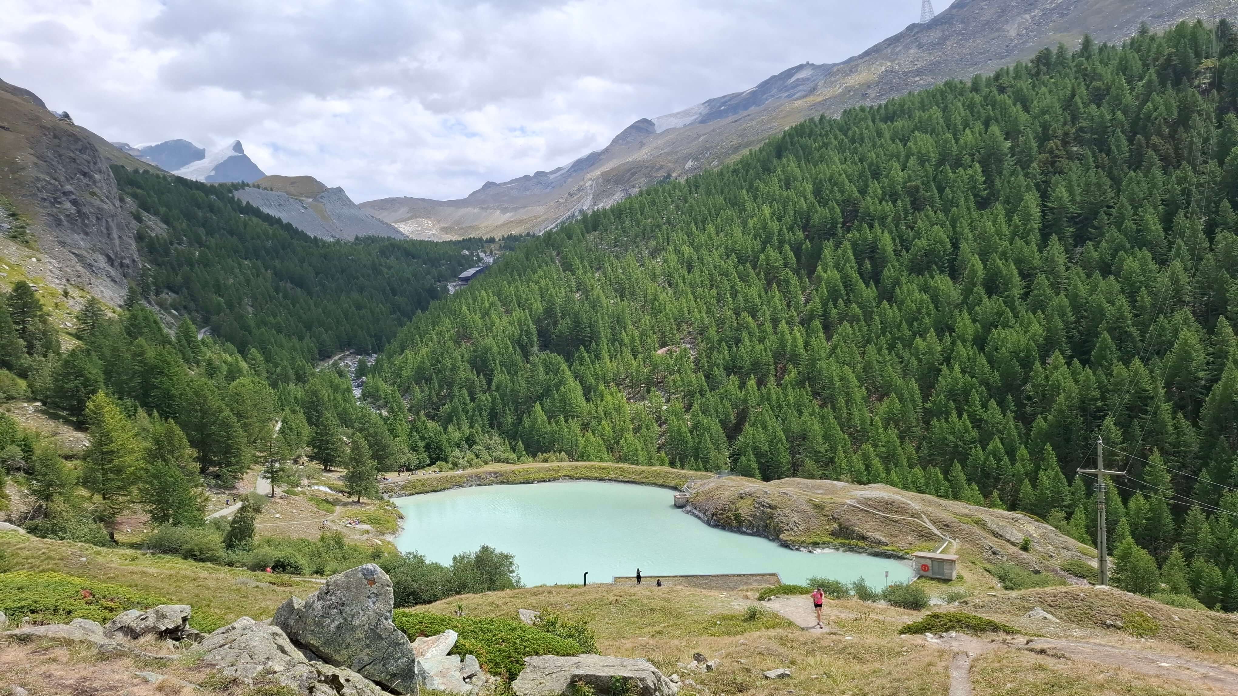 Back in Zermatt village