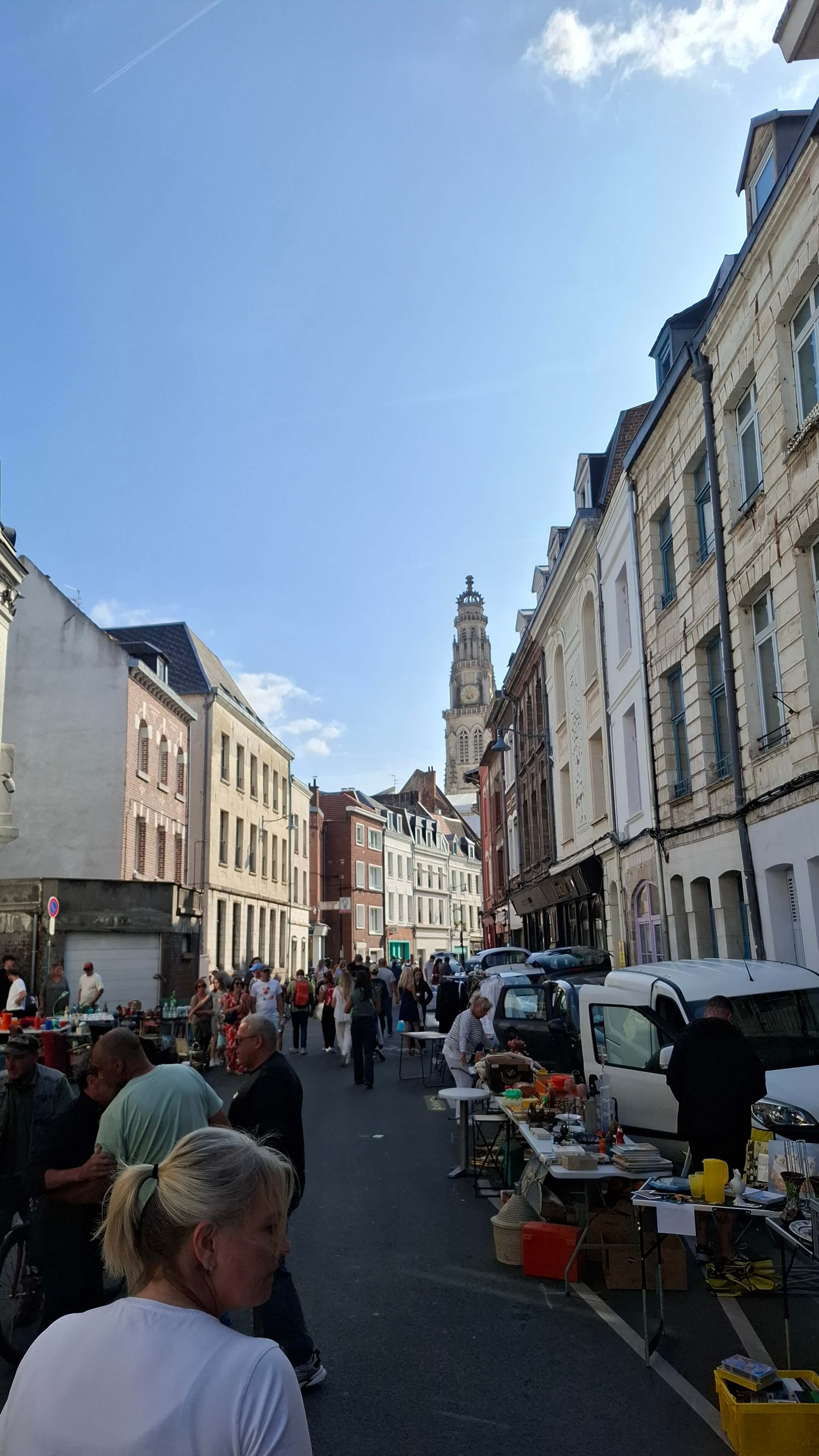 Medieval town square in Arras