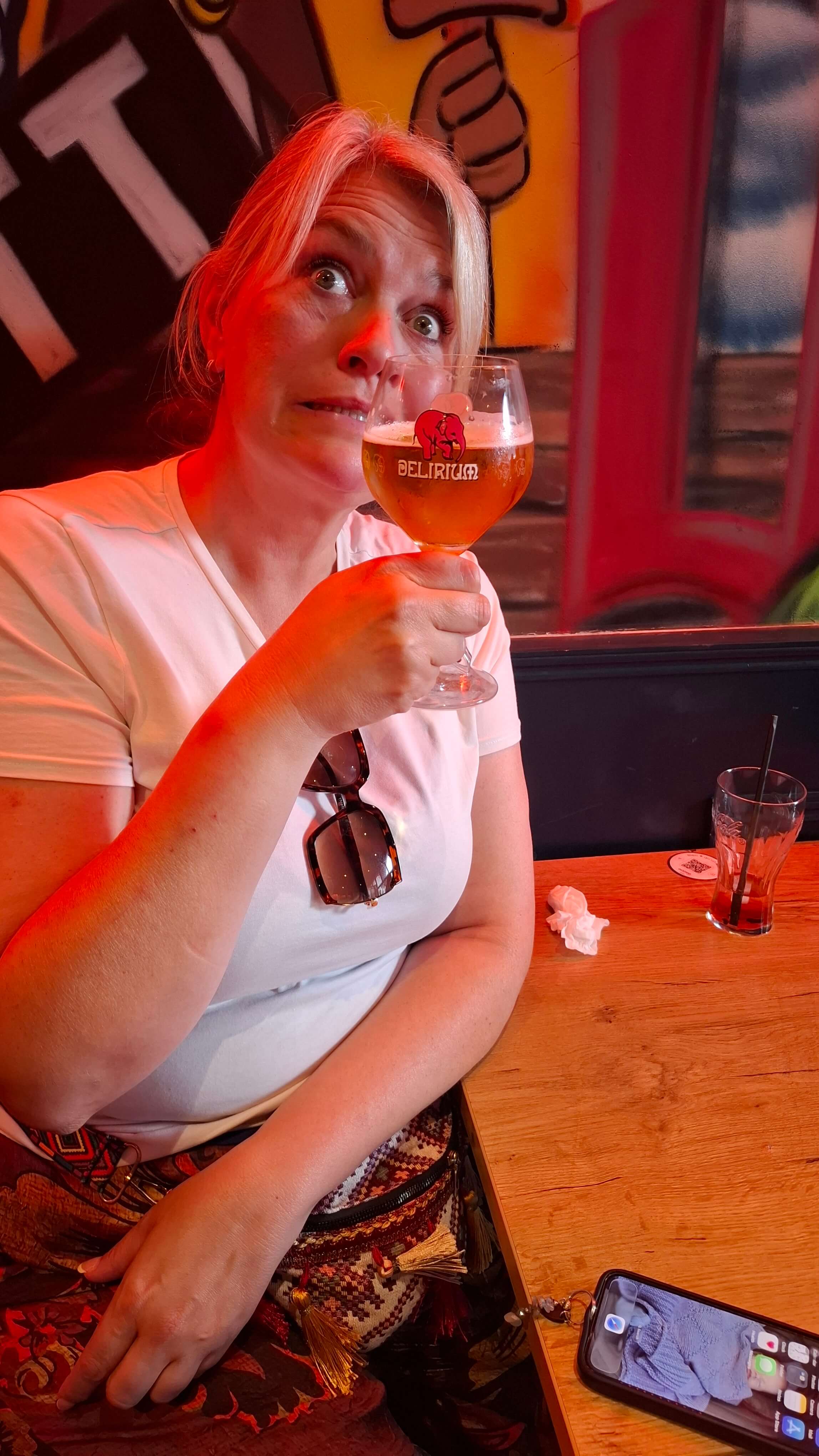 Watching Newcastle vs Liverpool at pub
