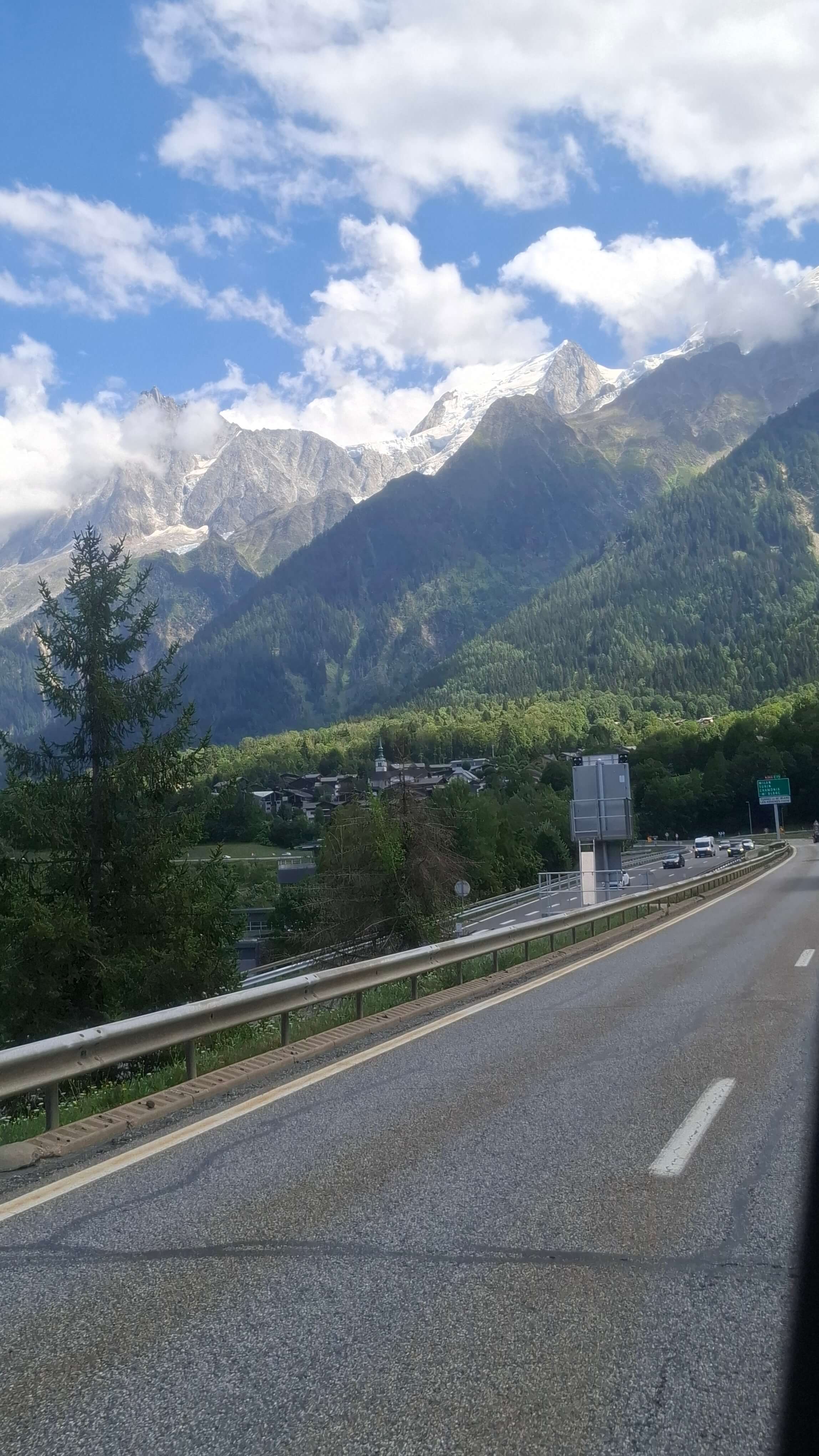 On the road