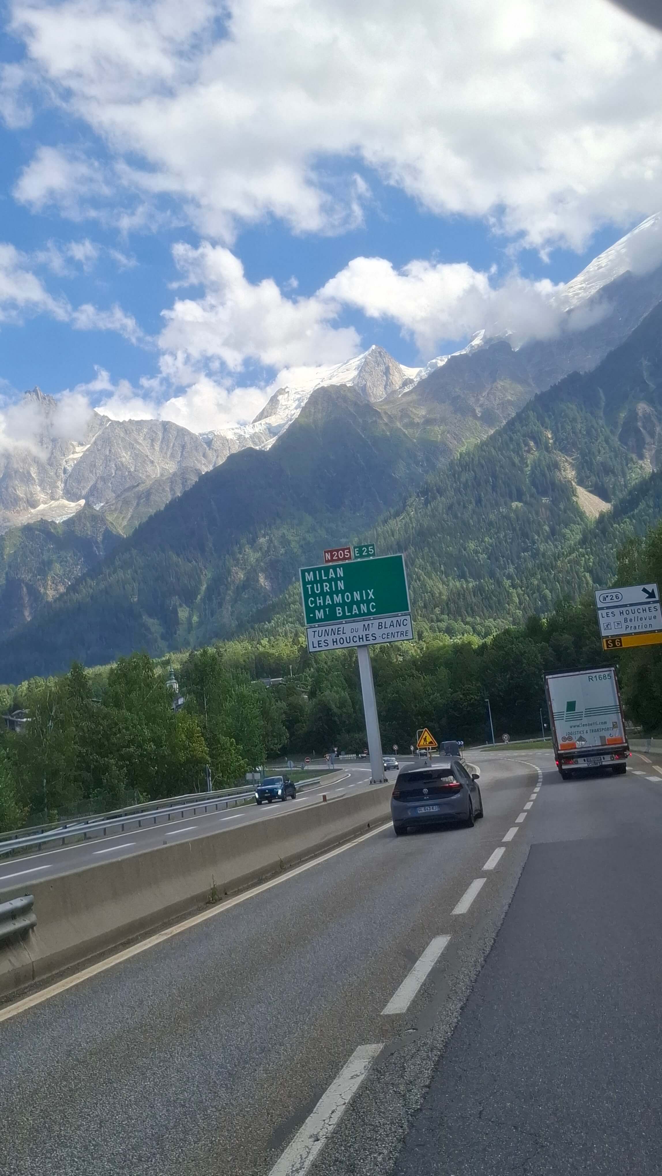 Surrounding mountains