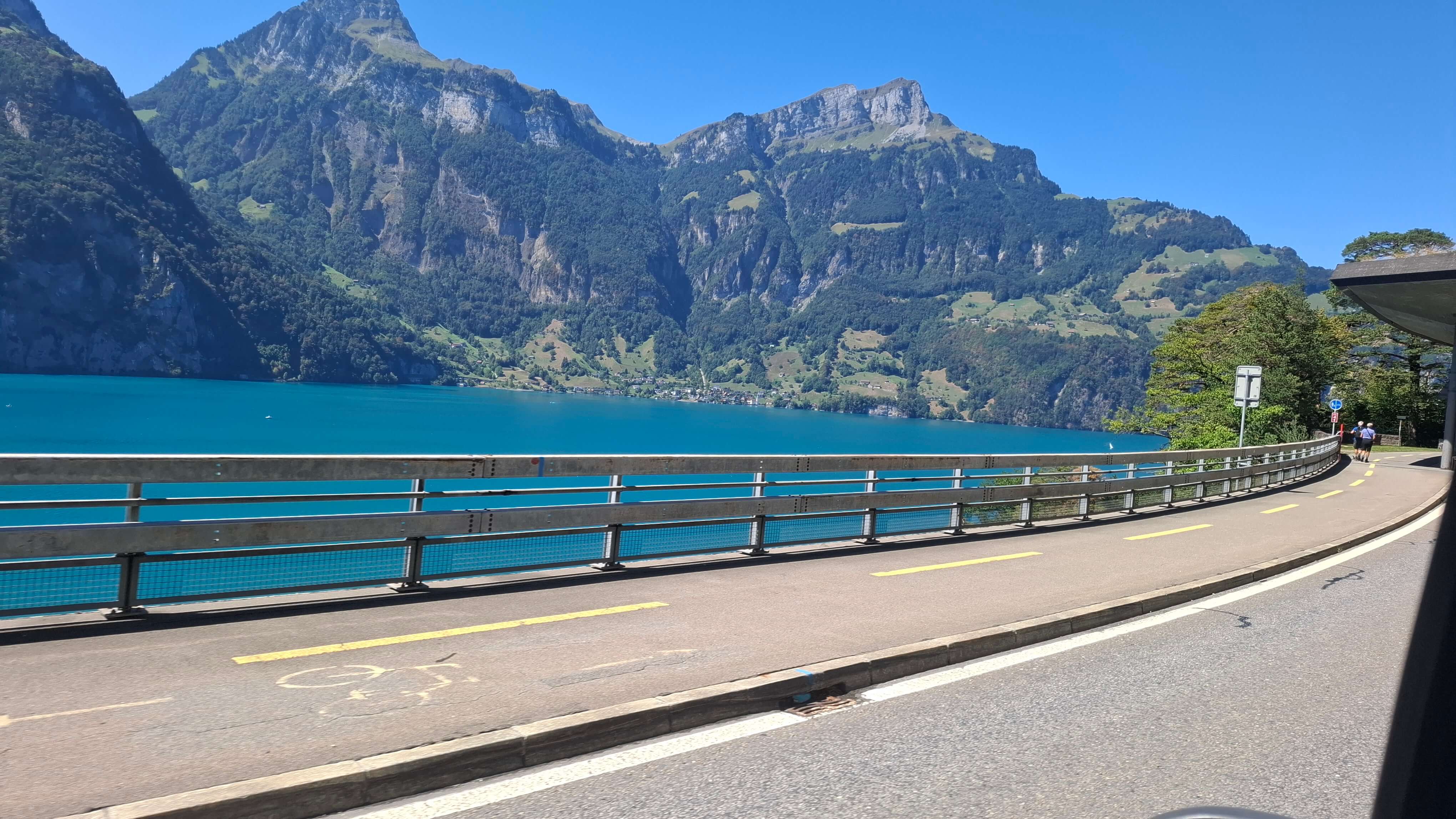 Lake Lucerne shoreline view