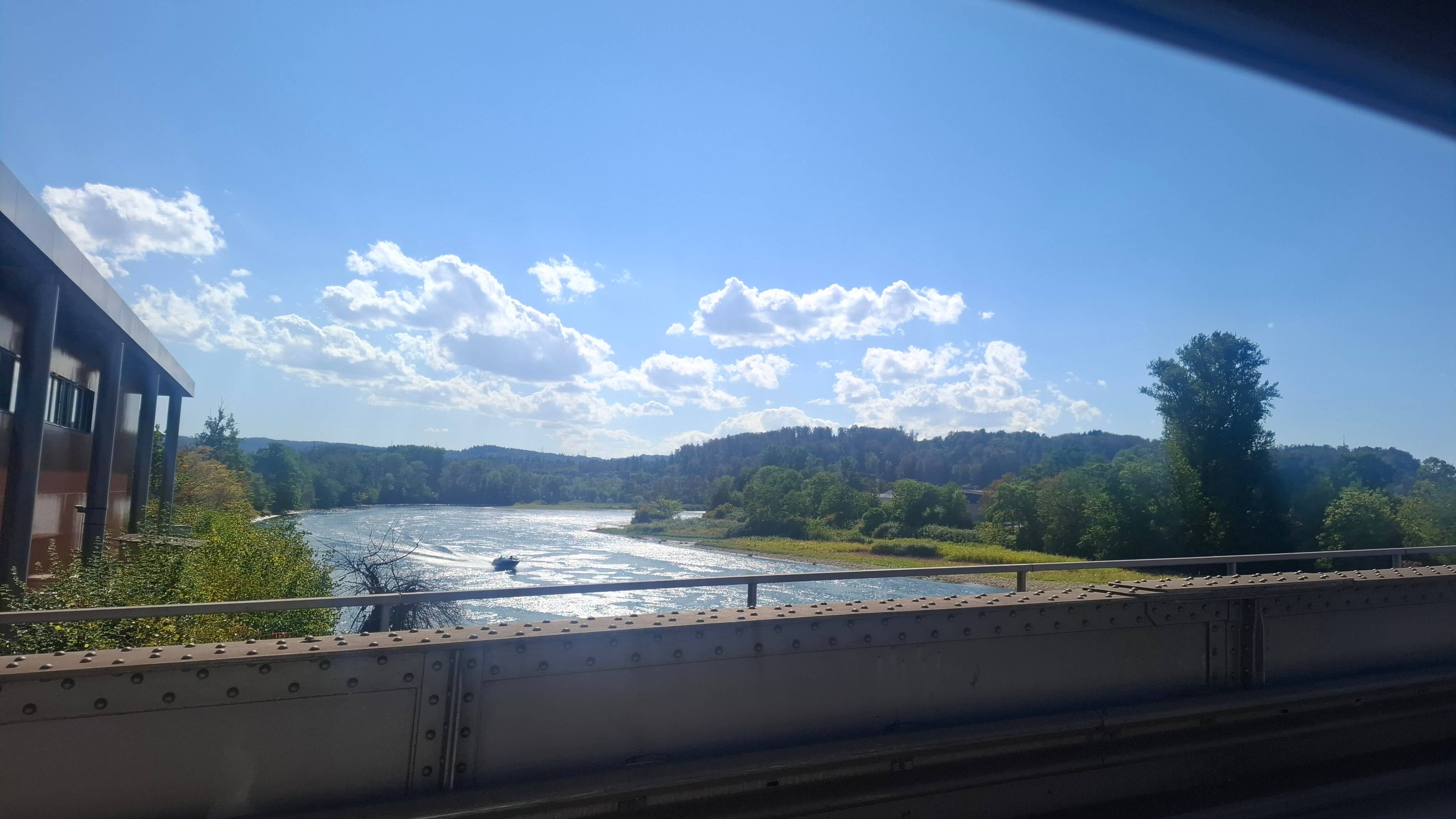 Arriving at Rhein Camping Waldshut