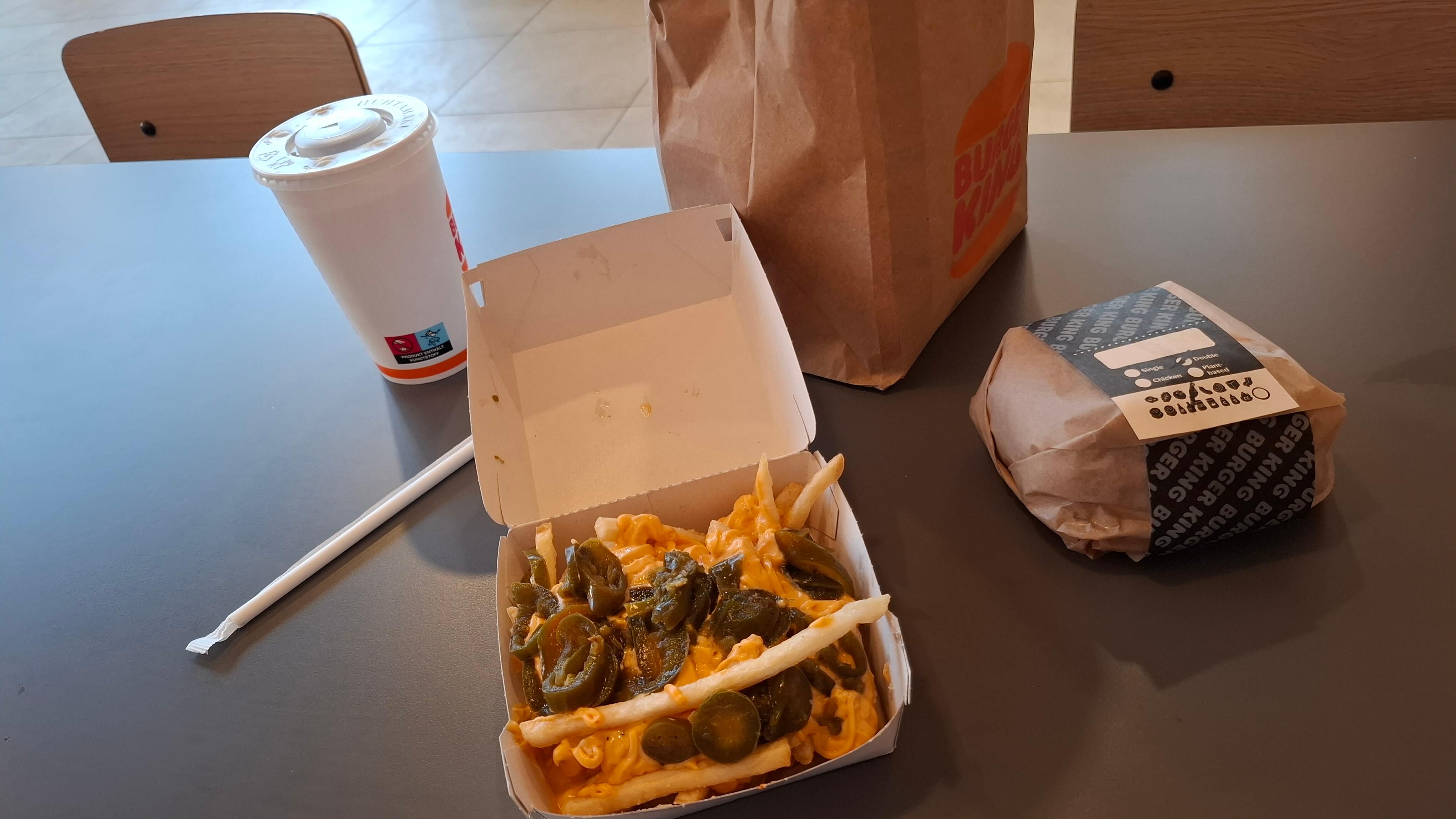 Burger King meal stop